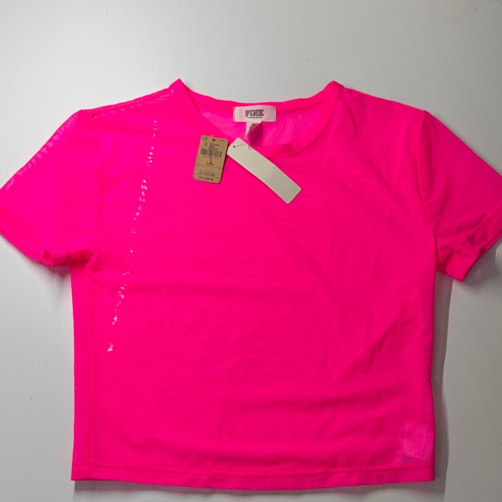 PINK Victoria's Secret Neon Pink Top